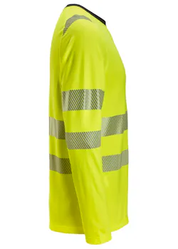 Snickers 2431 T-shirt met Lange Mouwen High-Vis Klasse 2/3 Reflecterend miniatuur