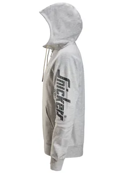 Snickers Logo Sweat à capuche zippé complet thumbnail (vignette)