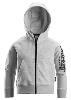 Snickers 7512 Hoodie Logo Full-Zip Regular Fit Kinderen