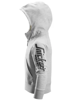 Snickers Junior Logo Full-Zip Hoodie miniatuur
