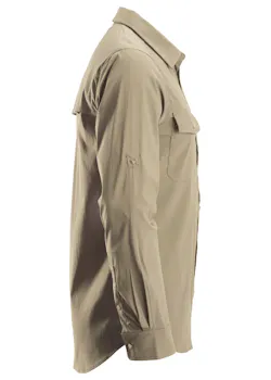 Snickers 8521 Shirt met Lange Mouwen Stretch UV-bescherming LiteWork miniatuur