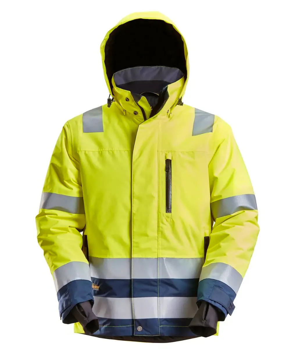 High Vis Gelb/Marineblau