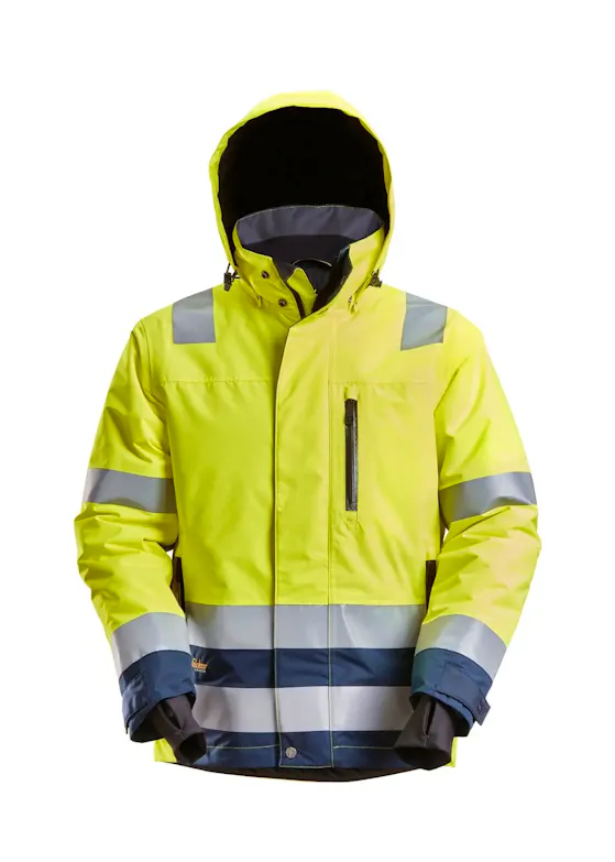 Snickers AllroundWork, High-Vis Waterproof 375® Isolerend Jack Klasse 3 - 1132