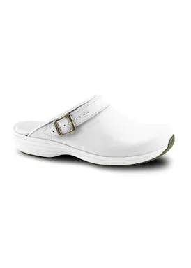Sanita Flex Carbon Clog weiß