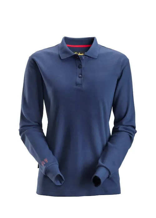 Snickers ProtecWork 2667 Poloshirt Lange Mouwen Vlamvertragend Antistatisch Dames