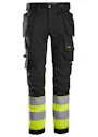Snickers High-Vis, Klasse 1 - Stretch Trousers with Holster Pockets 6234 Vorschaubild