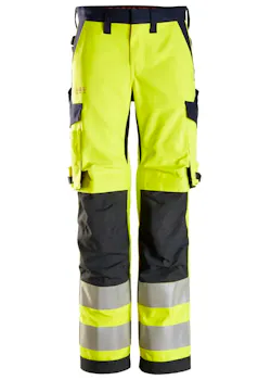 Snickers ProtecWork, High-Vis KL2, Damesbroek 6760
