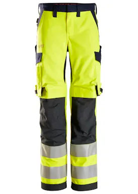 Snickers ProtecWork, High-Vis KL2, Damesbroek 6760