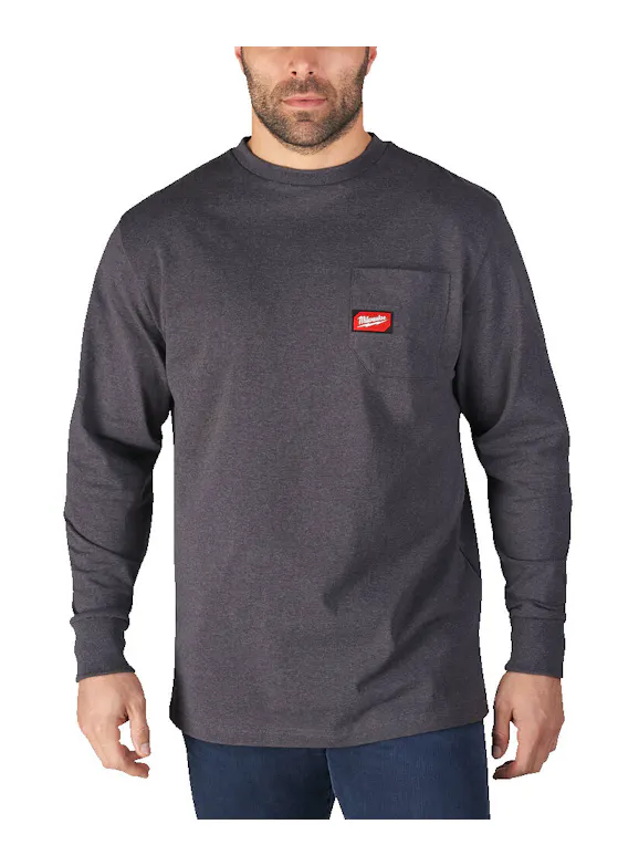 Milwaukee Work WTLSS T-shirt Long Sleeve Waterafstotend Regular Fit