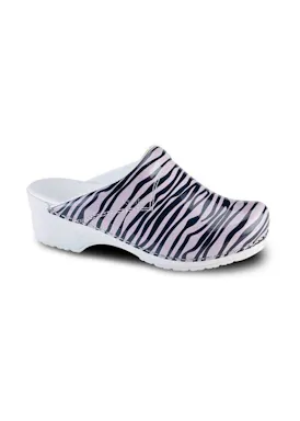 Sanita Flex 314 Clog rosa mit Streifen