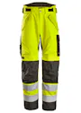 Snickers High-Vis-Klasse 2 Waterproof 375® 2-lagige, leicht wattierte Arbeitshose 6630 Vorschaubild