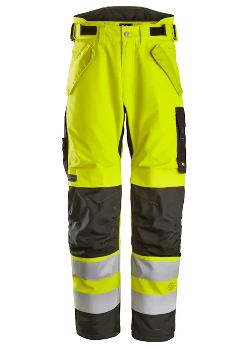 Snickers High-Vis Klasse 2 Waterproof 375® 2-Laags Licht Gewatteerde Werkbroek 6630