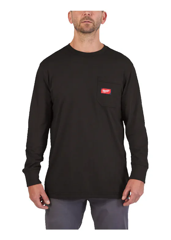 Milwaukee Work WTLSS T-shirt Long Sleeve Waterafstotend Regular Fit