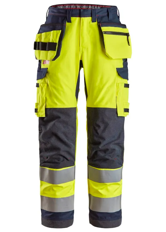 Snickers PW Trousers HP ELP HV CL2 - 6261