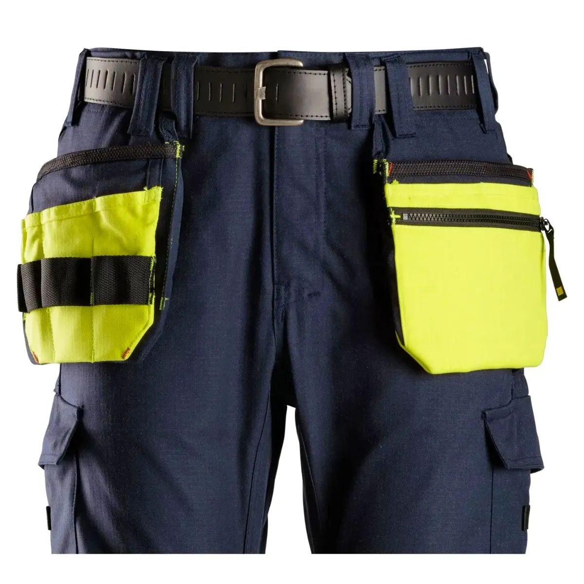High Vis Gelb/Marineblau
