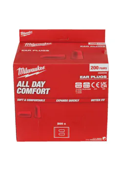 Milwaukee Foam Ear Plugs 200 stuks  (4932480465) miniatuur