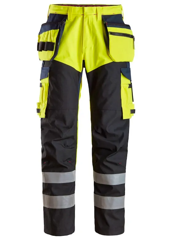 Snickers PW Trousers RSH HP HV CL2 - 6265