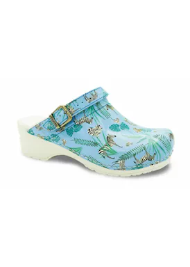 Sanita Flex 38 Clog mintgrün/schwarz
