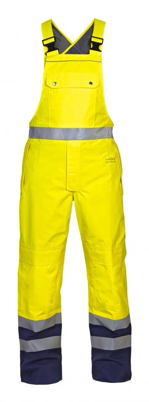 High Vis Geel/Marineblauw