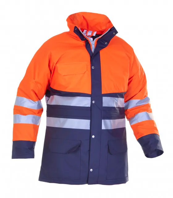 Oranje/Marineblauw