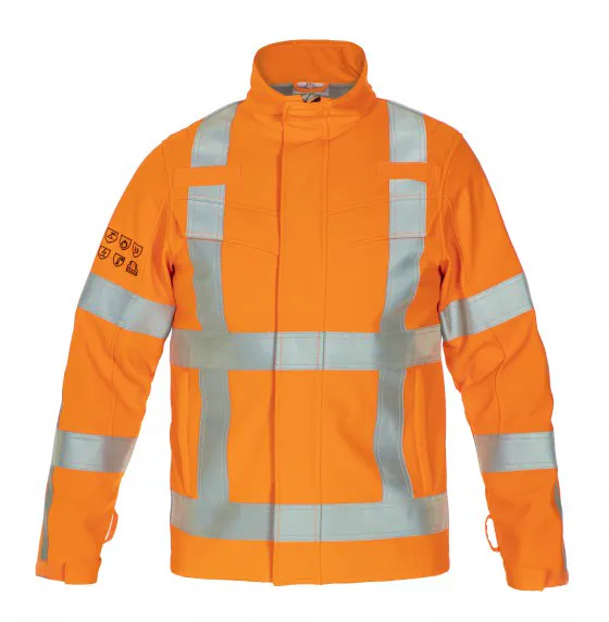 Fluoreszierendes Orange