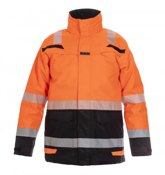 Orange/Schwarz