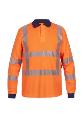 Hydrowear Trinidad 040427 Poloshirt LS UV-bescherming Trafficline