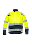 High Vis Geel/Marineblauw