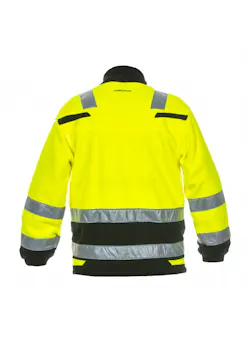 Hydrowear Torgau Fleecejack Geel/Zwart miniatuur