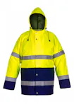 High Vis Geel/Marineblauw