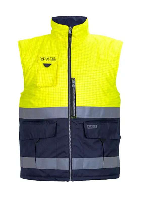 Hydrowear Metz Giletz Gelb / Marine