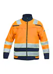 High Vis Oranje/Marineblauw