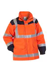 High Vis Oranje/Marineblauw