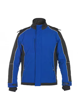 Hydrowear Vaals Winter Softshell Jassen Korenblauw/Zwart