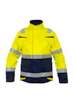 High Vis Geel/Marineblauw