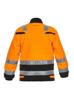 Hydrowear Torgau Fleecejack Oranje/Zwart miniatuur