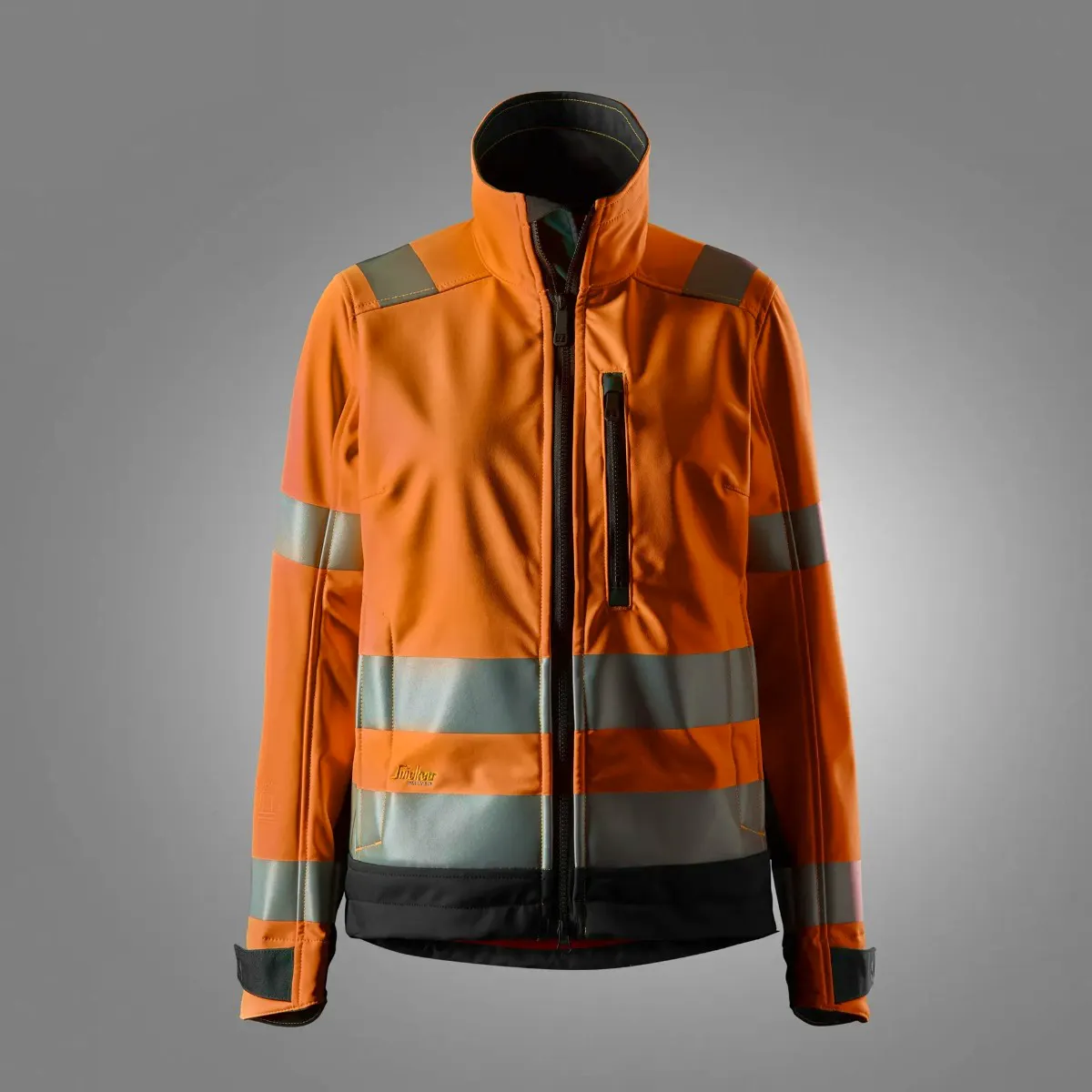 Hohe Sichtbarkeit Orange/Schwarz