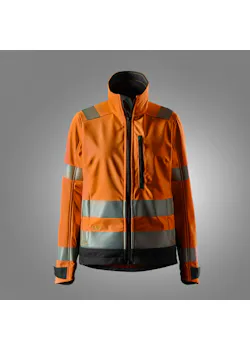 Snickers Workwear AllroundWork High-Vis Softshell Damesjack Klasse 2 -/3 1237 miniatuur