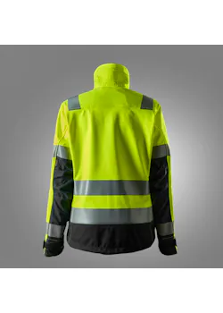 Snickers Workwear AllroundWork High-Vis Softshell Damesjack Klasse 2 -/3 1237 miniatuur