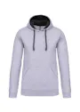 Kariban K446 Sweatshirt hooded, kontrastfarbene Kapuze Regular Fit Vorschaubild