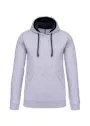 Kariban K446 Sweatshirt hooded, kontrastfarbene Kapuze Regular Fit Vorschaubild