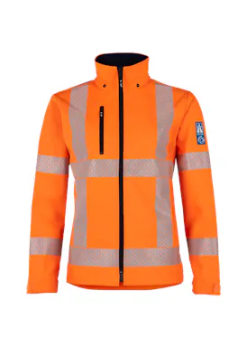 Sioen Anloo 7033A2TUSFC1 Softshell Arbeitsjacke RWS-reflektierend für Damen