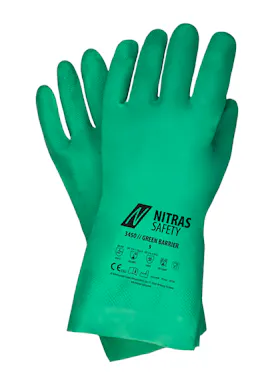 Nitras Safety 3450 // Green Barrier Handschoen