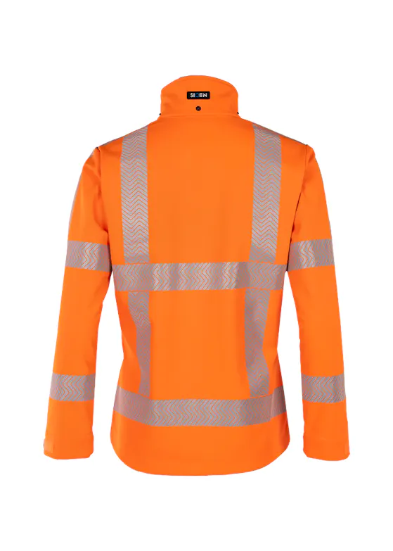 Sioen Anloo 7033A2TUSFC1 Softshell Arbeitsjacke RWS-reflektierend für Damen