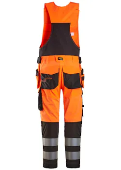 Snickers 6013 Werkbroek Holsterzakken High-Vis Klasse 2 One-Piece miniatuur