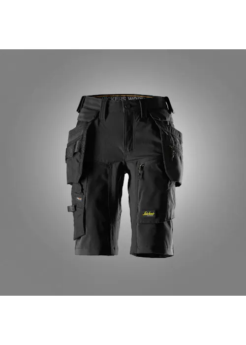 Snickers Werkshorts met Afneembare Holsterzakken 6117 Stretch Slim Fit Dames AllroundWork