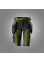 Snickers Werkshorts met Afneembare Holsterzakken 6117 Stretch Slim Fit Dames AllroundWork miniatuur