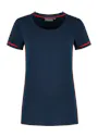 Santino Cal 1234515 T-shirt Regular Fit Dames Contrast miniatuur