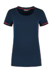 Marineblauw/rood