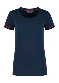 Santino Cal 1234515 T-shirt Regular Fit Dames Contrast miniatuur